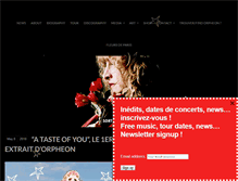 Tablet Screenshot of francedegriessen.com